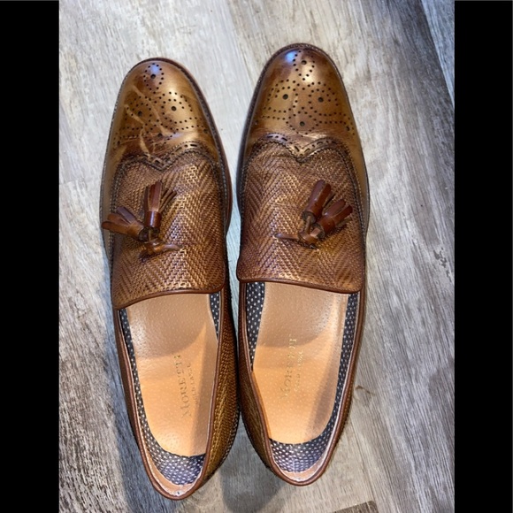 Moretti slip on leather loafers - Picture 1 of 5